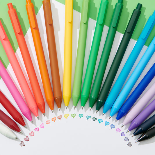 KACO coloured gel pens, 20 piece set, 0.5mm fine point