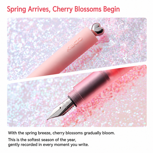 KACO First Sakura Pink Fountain Pen – EF 0.38 mm