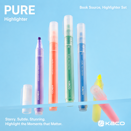 KACO PURE Soft Highlighter Set (3 Box Set)