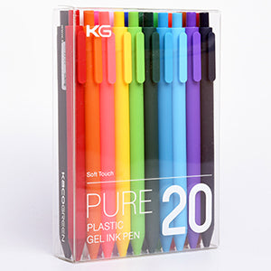 KACO Multi-color Ink Fine Point 0.5mm 20 Pieces Set