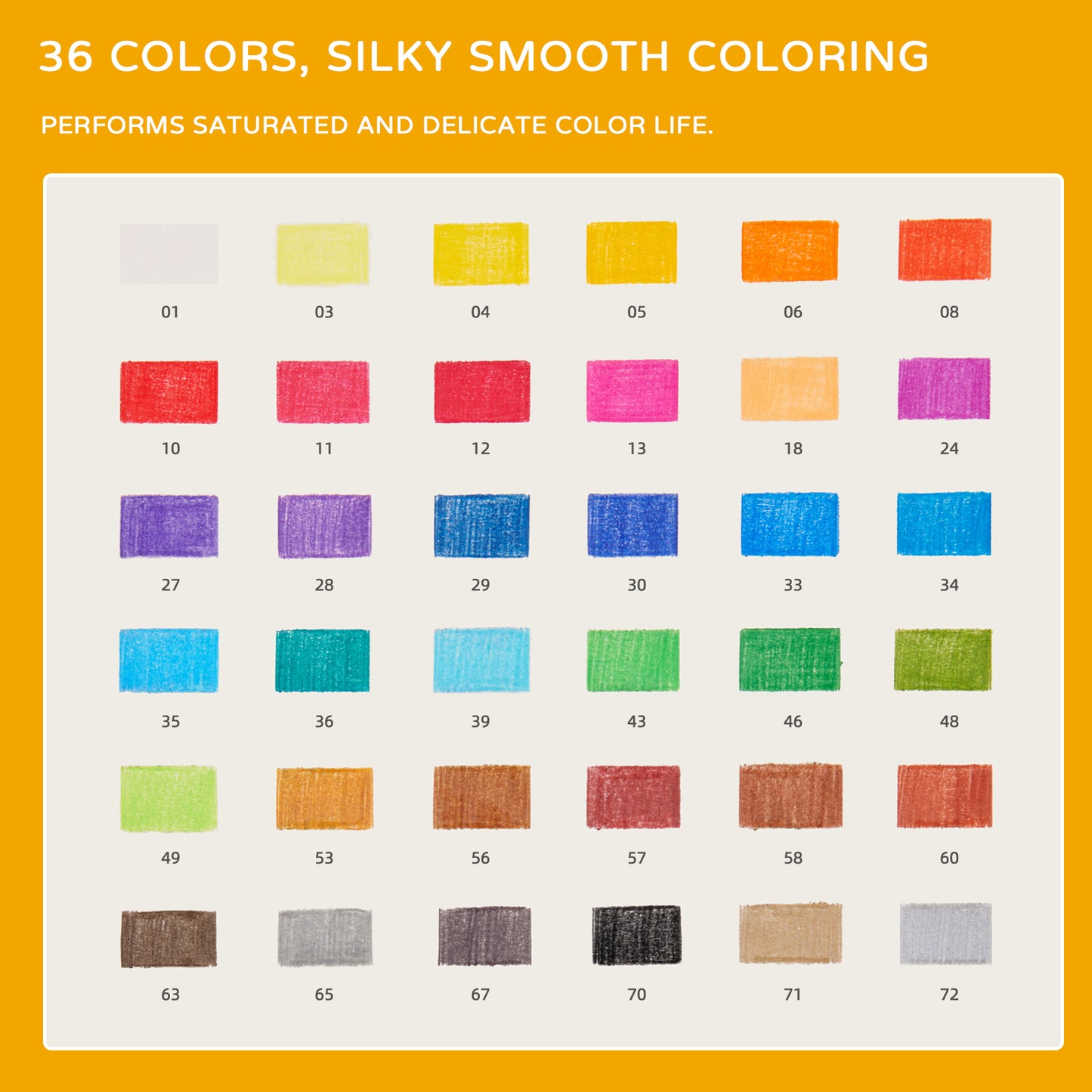 KACO Mechanical Pencil Refills 36 Color Set