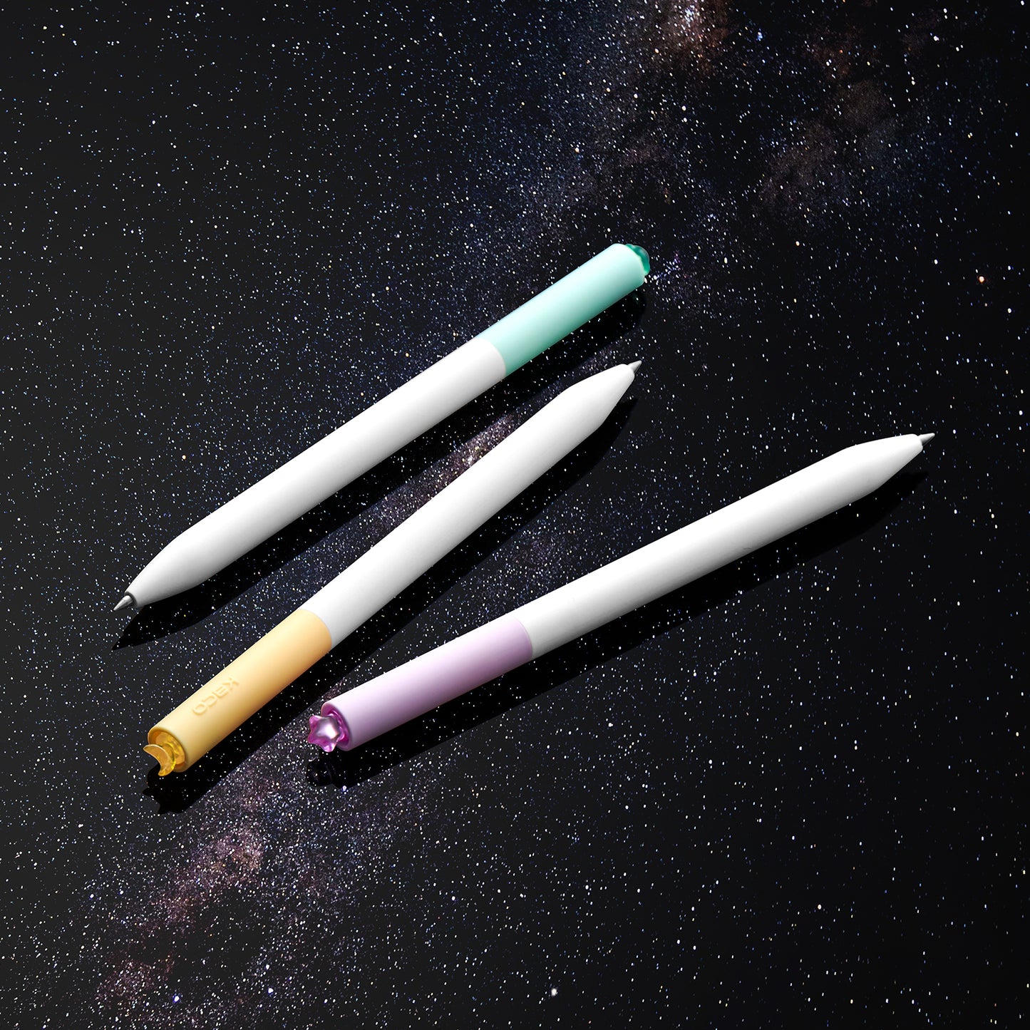 KACO Cute Stationery Black Ink 3 Pieces 0.5 mm Fine Point