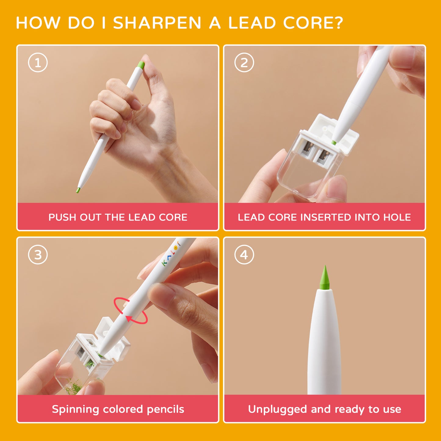 KACO Mechanical Pencil Refills 36 Color Set
