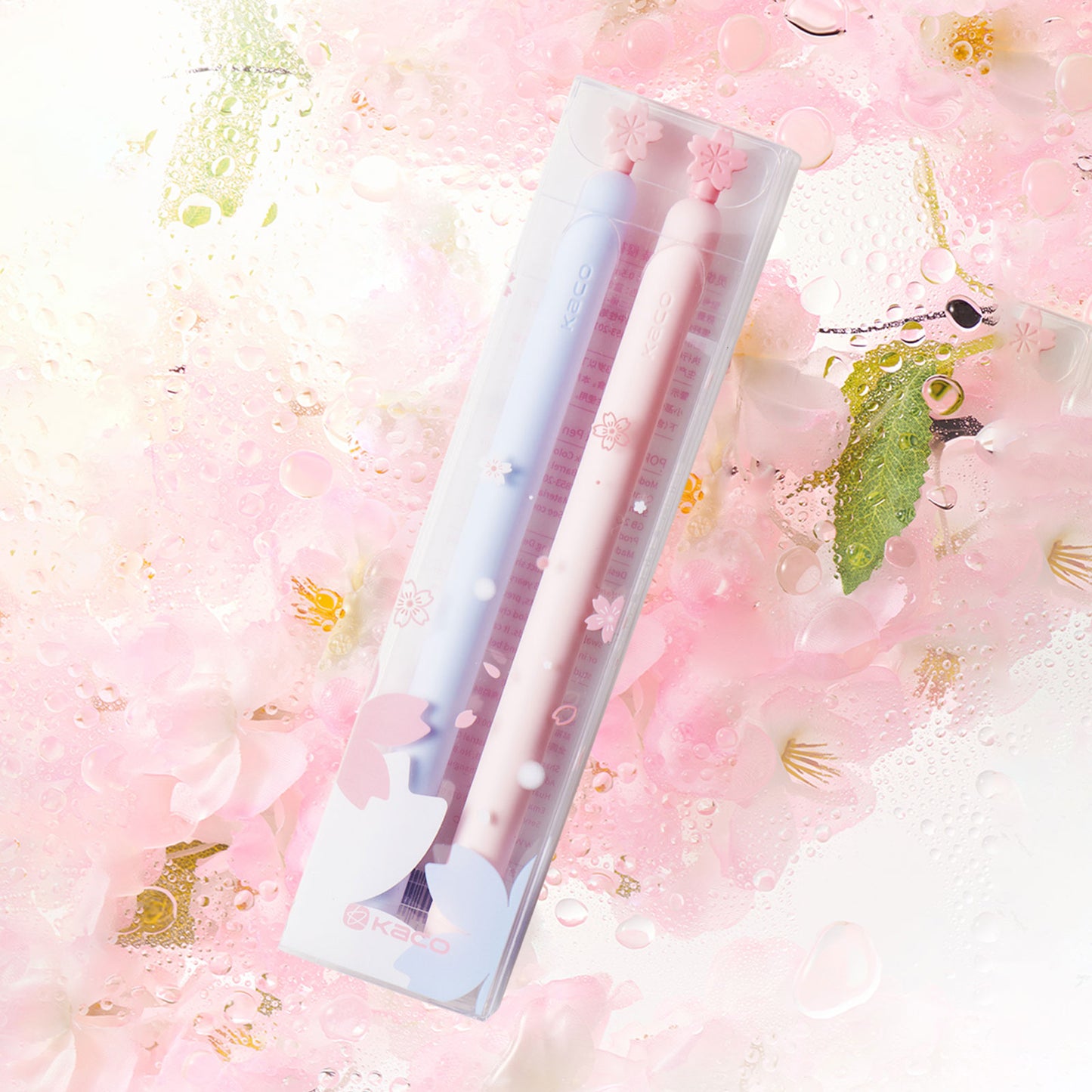 KACO 2 Pieces Sakura Series Black Ink 0.5mm