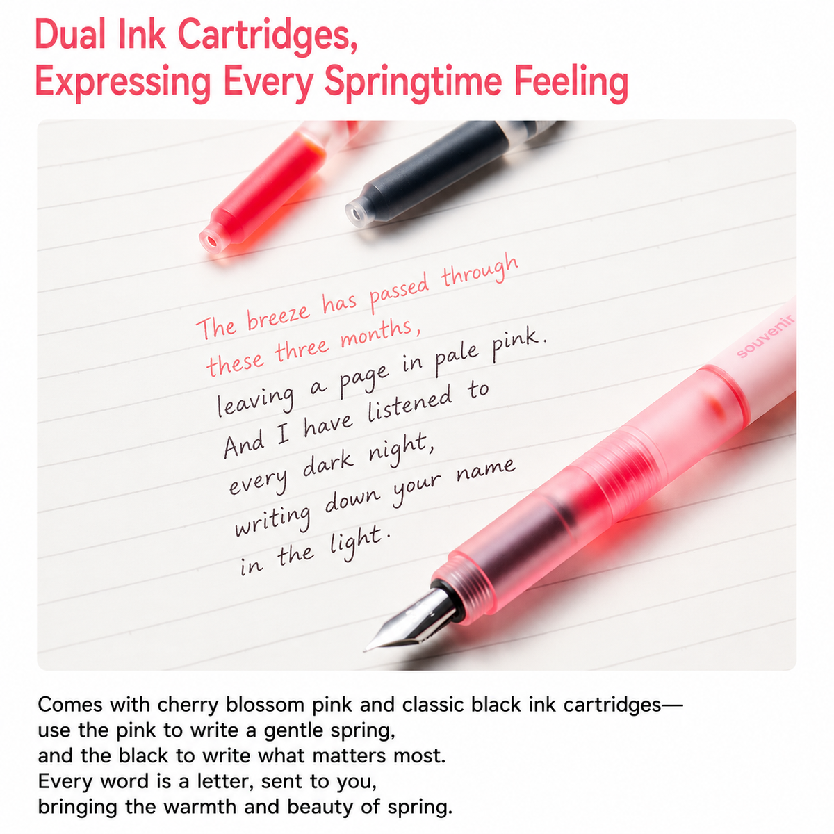 KACO First Sakura Pink Fountain Pen – EF 0.38 mm