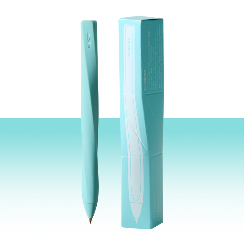 KACO TWIST Gel Pen 0.5mm, Soft Silicone Body, Smooth Quick-Dry Black Ink
