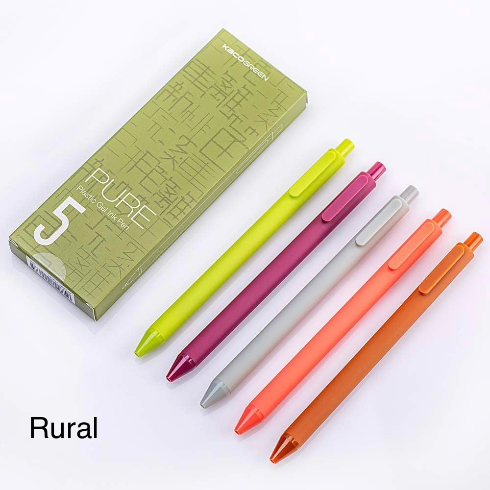 Colored Gel Pens 30 Pieces Color Ink 0.5 mm Fine Point