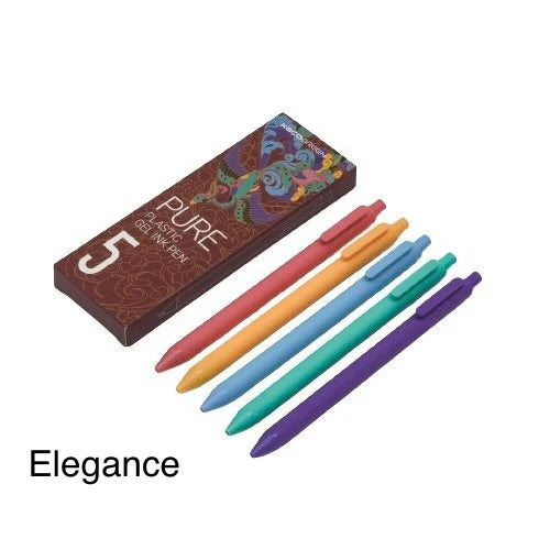 Colored Gel Pens 30 Pieces Color Ink 0.5 mm Fine Point