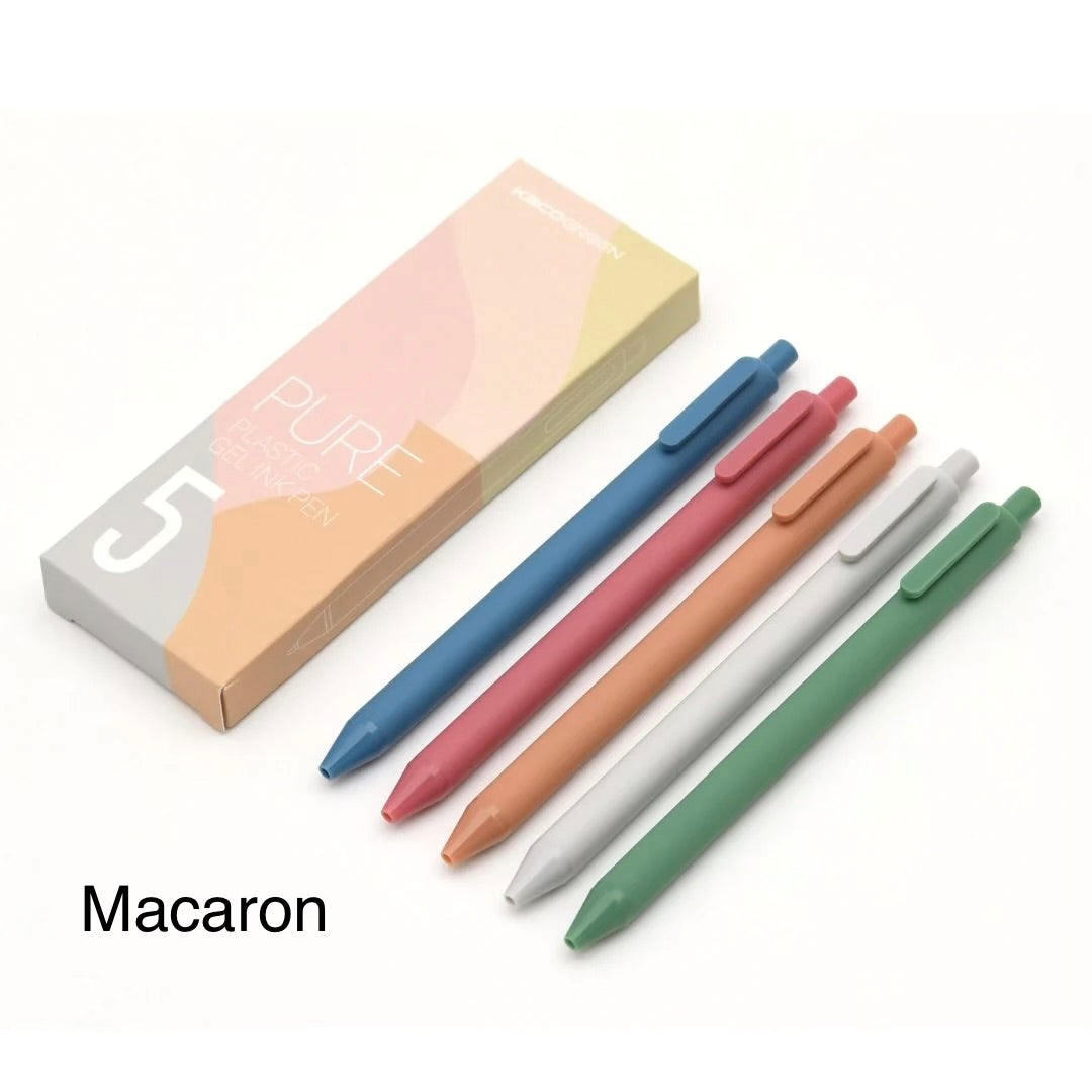 Colored Gel Pens 30 Pieces Color Ink 0.5 mm Fine Point