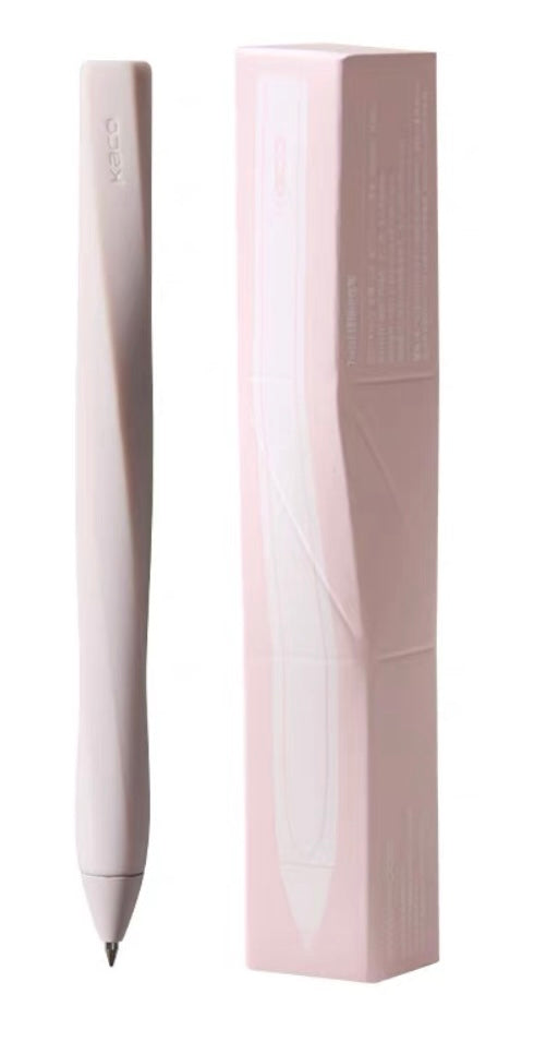 KACO TWIST Gel Pen 0.5mm, Soft Silicone Body, Smooth Quick-Dry Black Ink