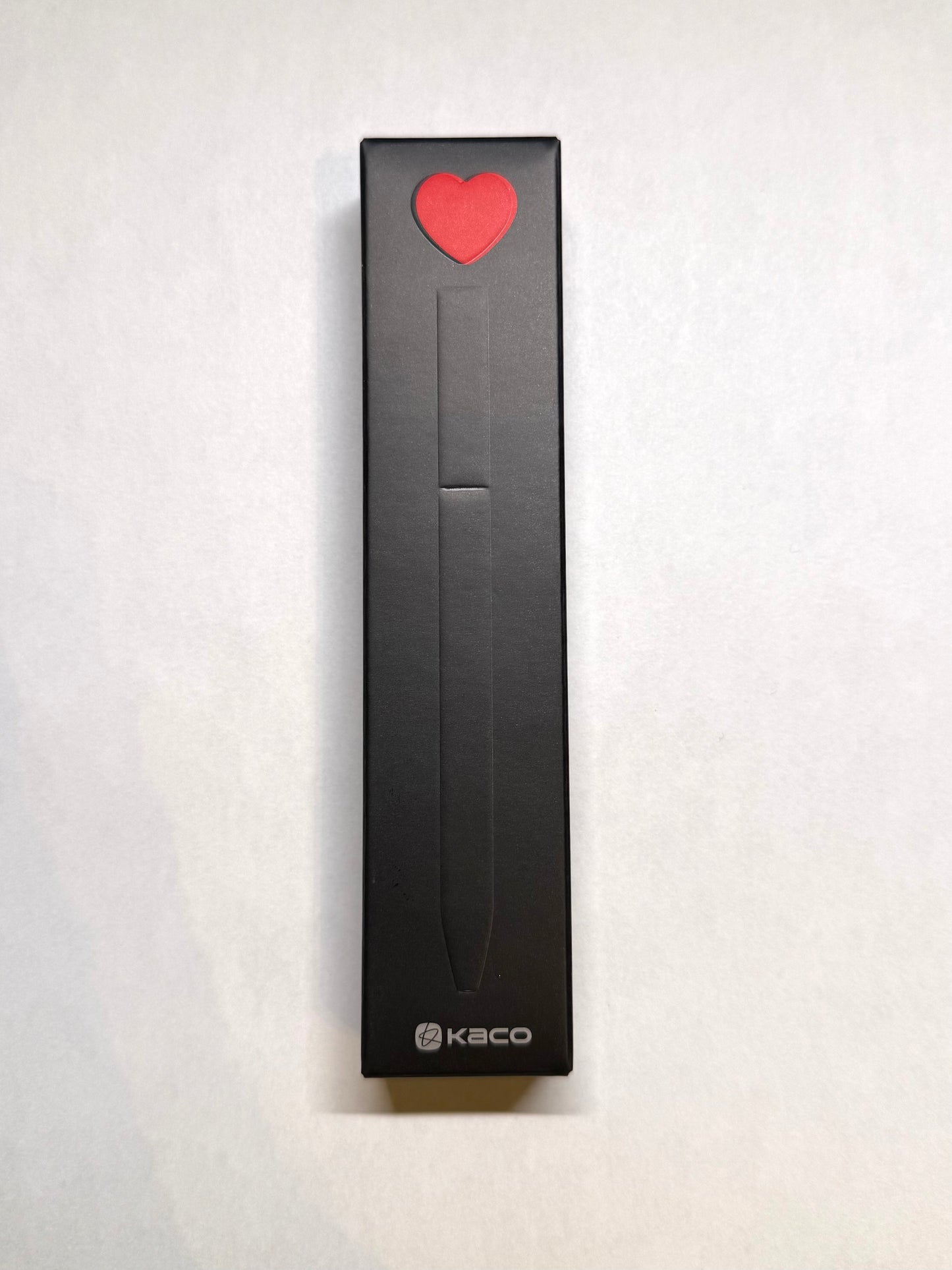 KACO Cute Heart Gel Pen (black&white)