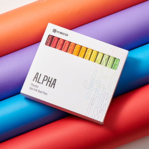 KACO 26 Pieces ALPHA Black Ink 0.5 mm Fine Point