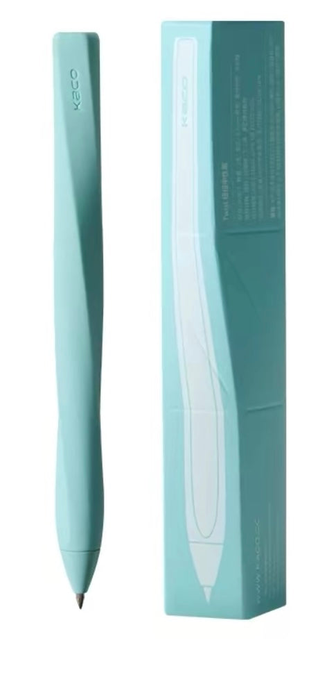 KACO TWIST Gel Pen 0.5mm, Soft Silicone Body, Smooth Quick-Dry Black Ink