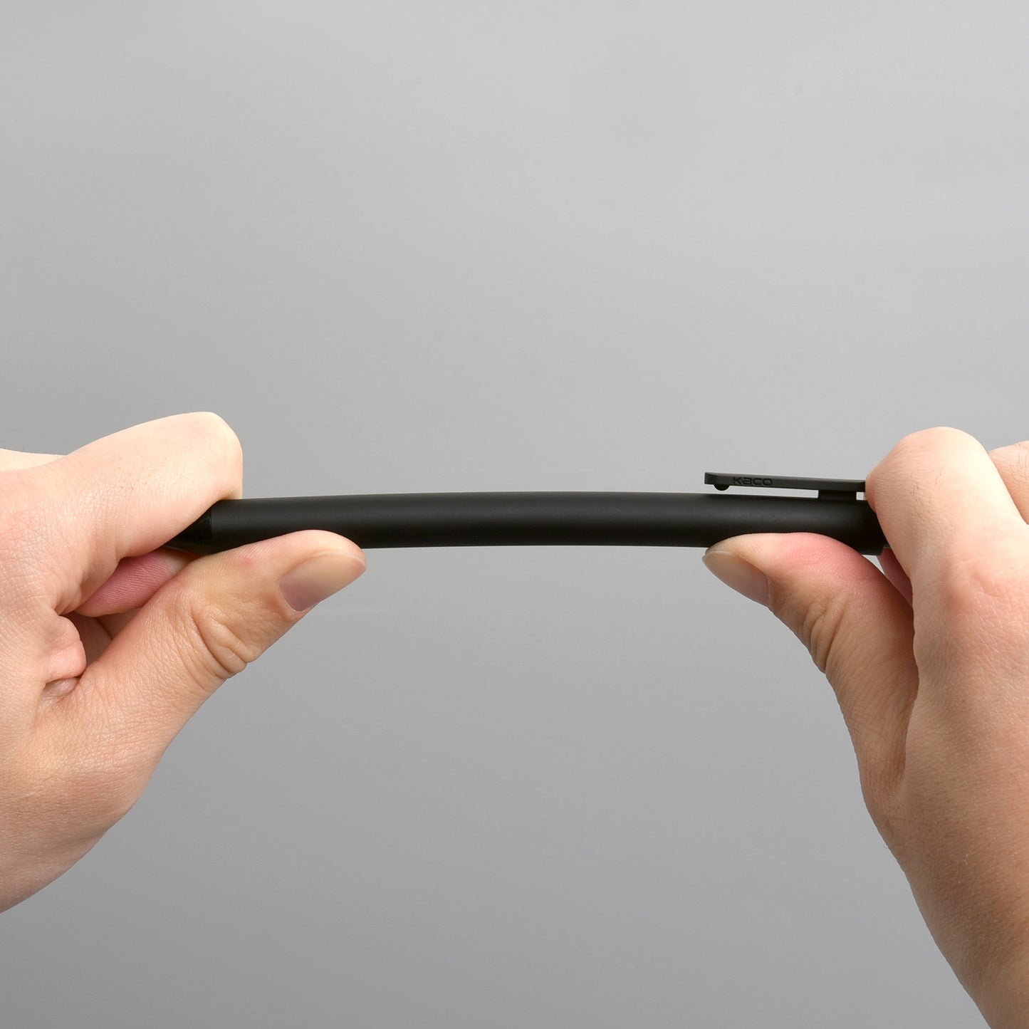 PURE Gel Pens 0.5mm Fine Point Black Ink 10 Count, Quick Dry Smooth Writing, Aesthetic Office Supplies Refillable Retractable Low Center of Gravity