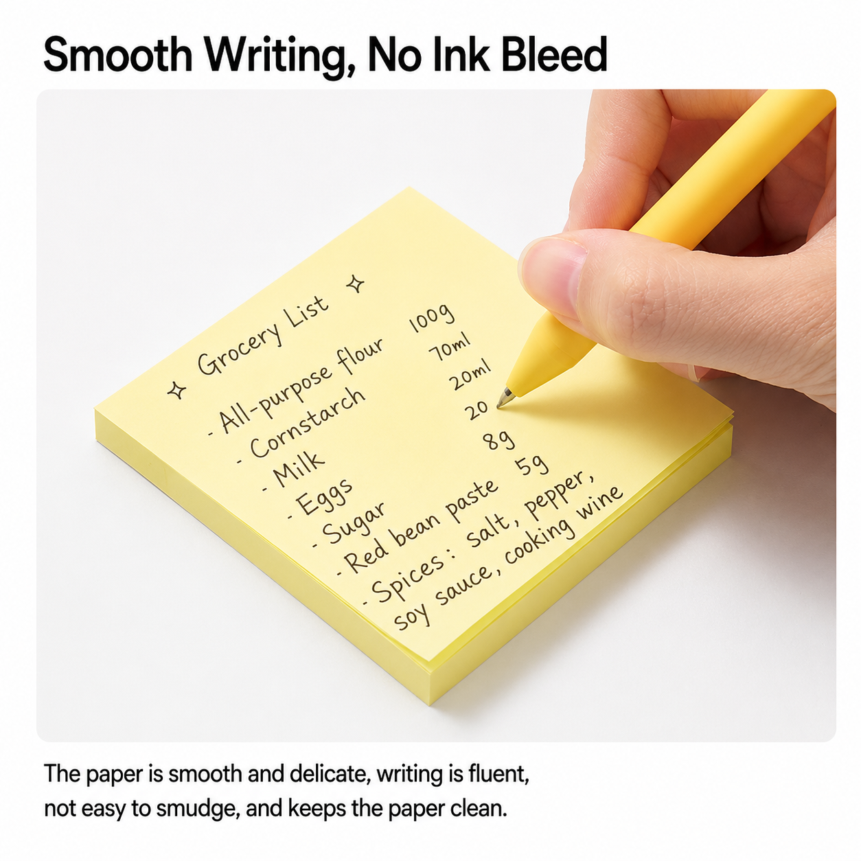 KACO LEMO Sticky Notes – Multi-Size Memo Pad Set
