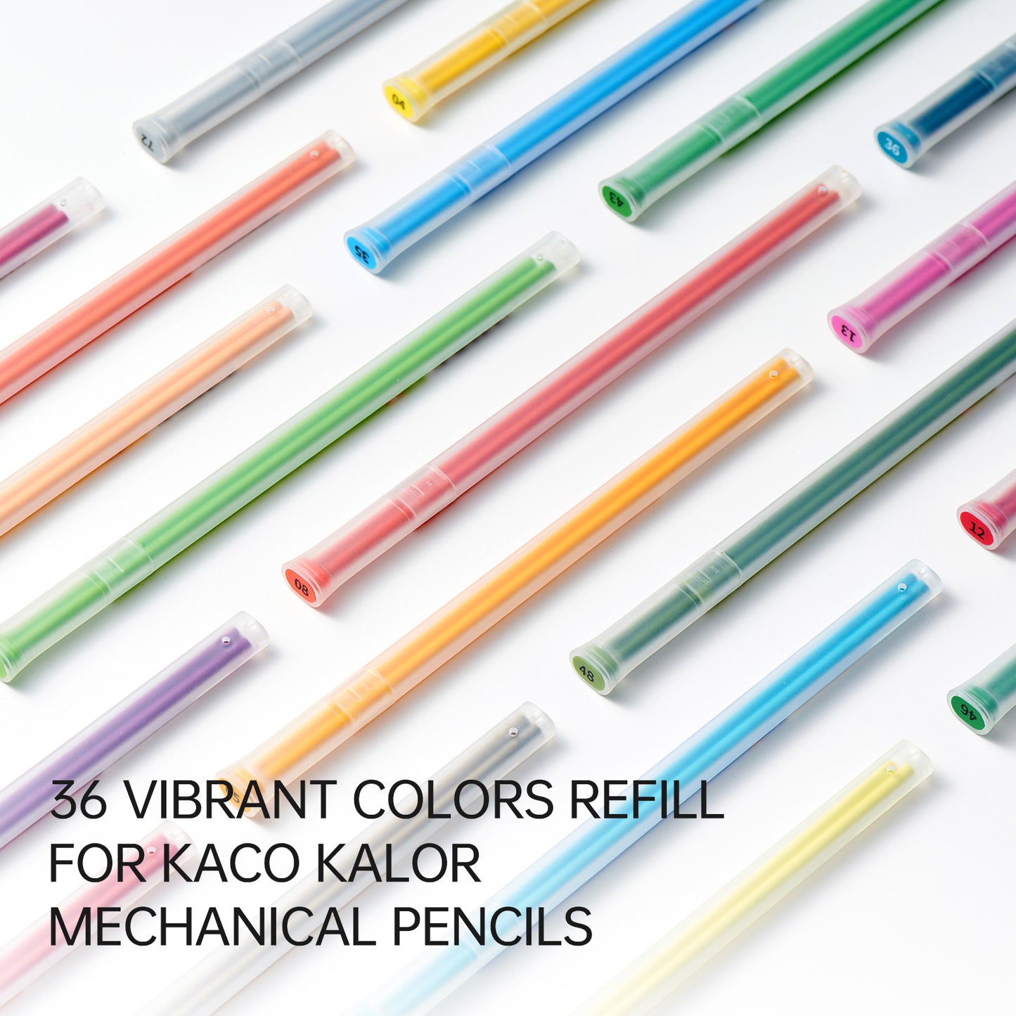 KACO Mechanical Pencil Refills 36 Color Set