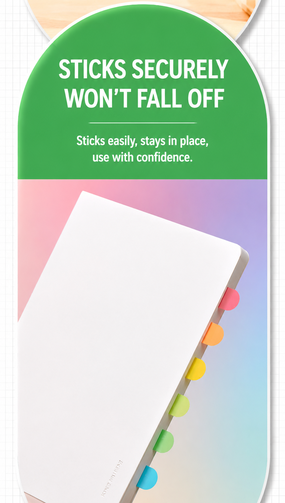 KACO Index Sticky Notes – 6 Colors
